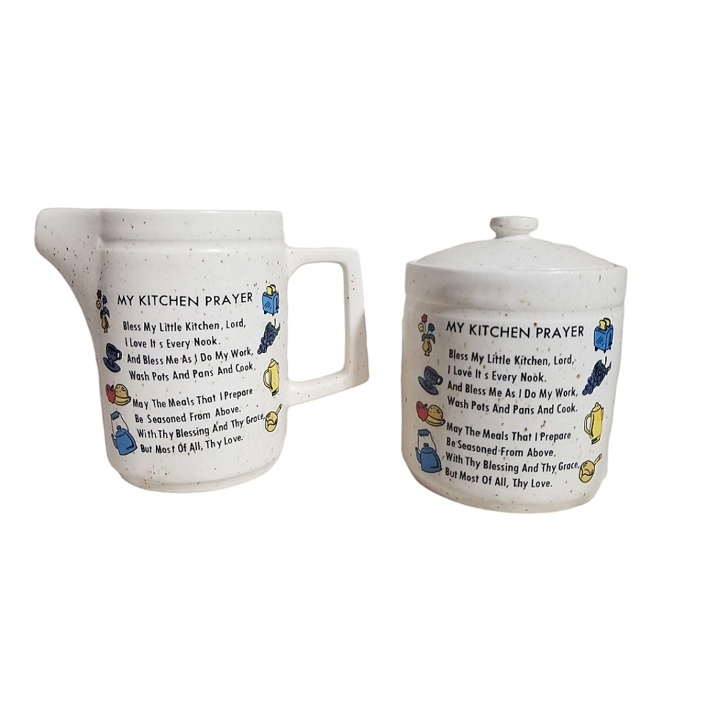 Sugar/creamer set